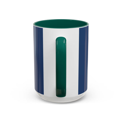 ❄️⛸️ The Winter Skater’s Flight Colorful Mug – Art Deco Floral Fantasy