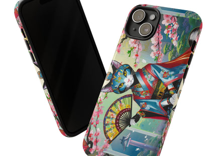 Cyberpunk Geisha Phone Cases