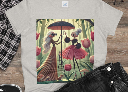Under the Tulip Parasol Cotton Tee