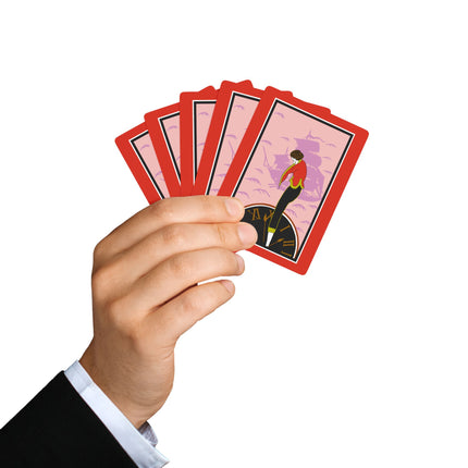 Woman Waiting for her Beloved at 1:59 by Kobayashi Kaichi Playing Cards