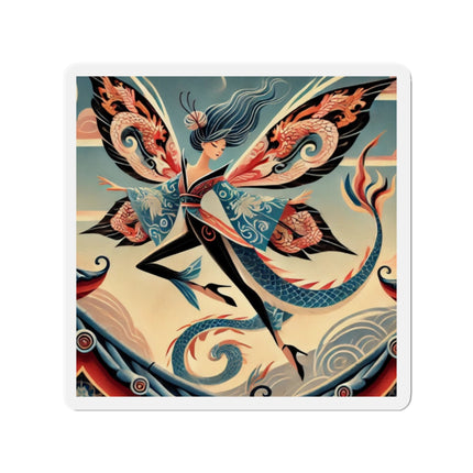 Dragon Fairy of the Temple Die-Cut Magnets (5 Sizes)