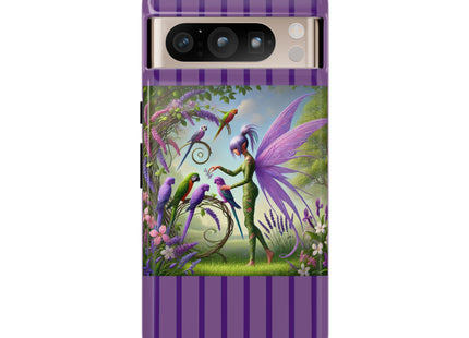 Lavender-Winged Fairy Phone Cases