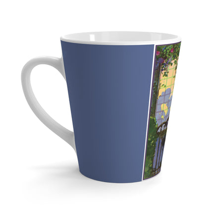Whispers of Love: A Vintage Art Deco Fairytale Latte Mug