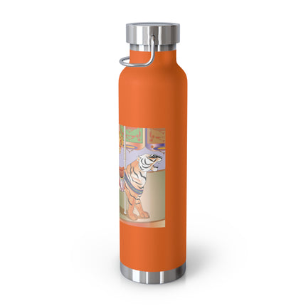 Carousel Splendor Copper Vacuum Insulated Bottle, 22oz