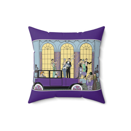 Au Revoir by George Barbier Spun Polyester Square Pillow