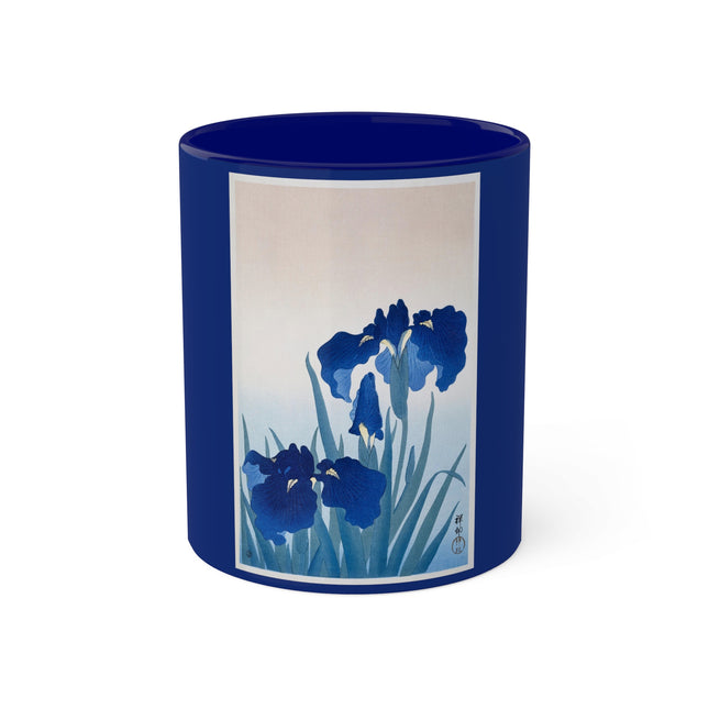 Irises by Ohara Koson Colorful Mugs, 11oz