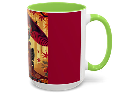 Theatrical Harvest Rabbit Colorful Mugs (11oz, 15oz)