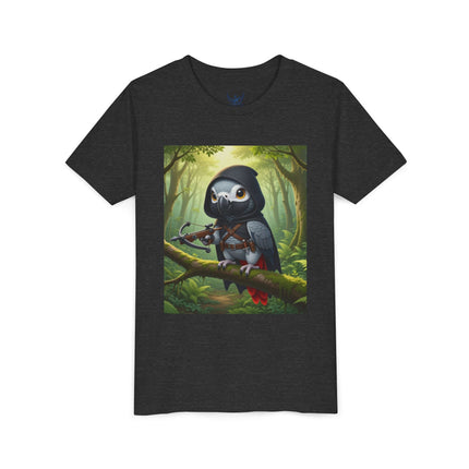 The African Grey Sentinel Youth Short Sleeve Tee