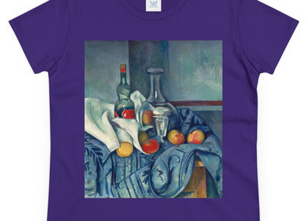 The Peppermint Bottle by Paul Cézanne Women's Midweight Cotton Tee