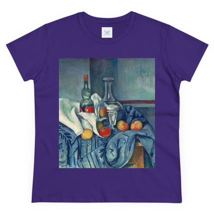 The Peppermint Bottle by Paul Cézanne Women's Midweight Cotton Tee