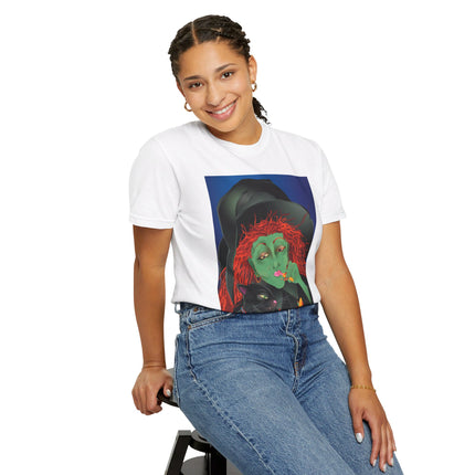 Mirror, Mirror A Witch's Touch Unisex Garment-Dyed T-shirt
