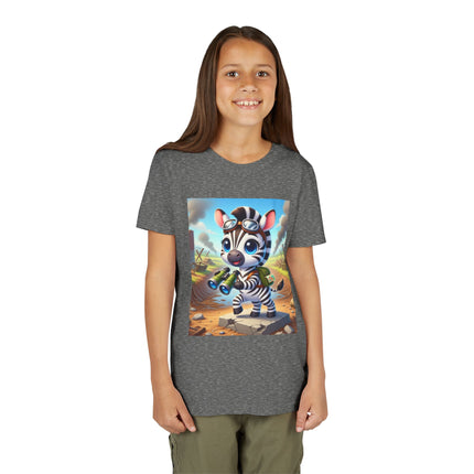 Zebra Lookout Youth Short Sleeve Tee