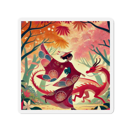 The Dragon Fairy’s Dance Die-Cut Magnets (5 Sizes)