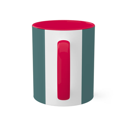 Green Birdwing by Charles Dessalines D' Orbigny Colorful Mugs, 11oz