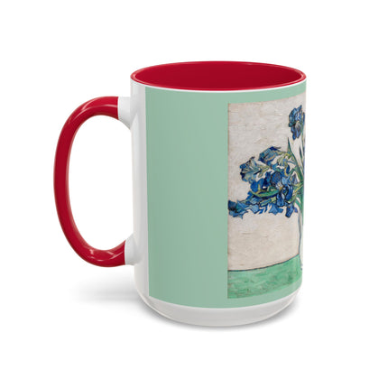 Irises by Vincent Van Gogh Colorful Mugs (11oz, 15oz)