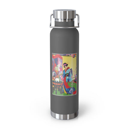 A Timeless Journey by Umberto Brunelleschi Copper Vacuum Insulated Bottle, 22oz