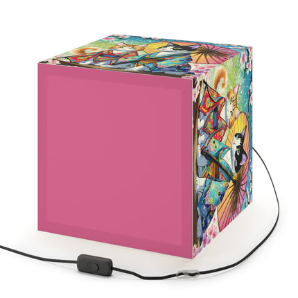 Kimono Kitties Light Cube Lamp
