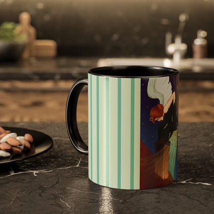 The Christmas Angel Colorful Mugs (11oz, 15oz)