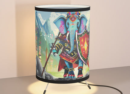 Cyberpunk Elephant Tripod Lamp