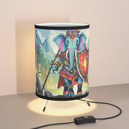 Cyberpunk Elephant Tripod Lamp