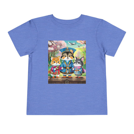 Fluffy Explorers Toddler Short Sleeve Tee