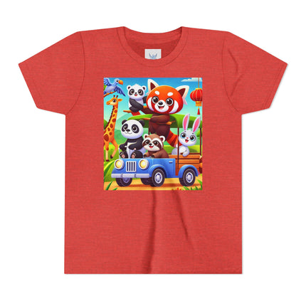 Safari Friends on the Move Youth Short Sleeve Tee