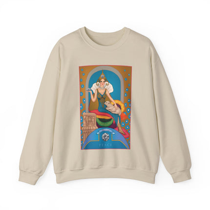 April & Diamond (from the Gem Series) by Sofia Chiostri Heavy Blend™ Crewneck Sweatshirt