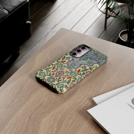 Arabic Art Pattern, Plate by Emile Prisse d’Avennes Phone Cases