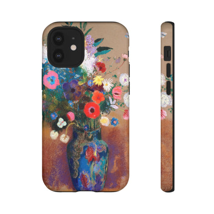 Bouquet of Flowers by Odilon Redon Phone Cases