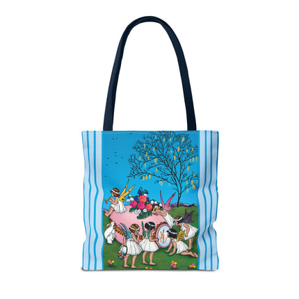 Enchanted Easter Gathering Tote Bag (AOP)