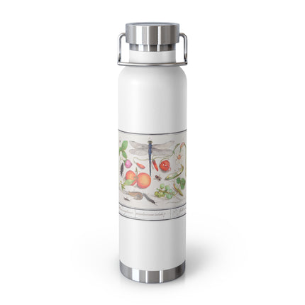 Natural History Ensemble, No. 7 by Anselmus Boëtius de Boodt Copper Vacuum Insulated Bottle, 22oz