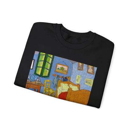 The Bedroom by Vincent van Gogh Heavy Blend™ Crewneck Sweatshirt