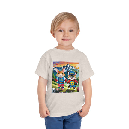 Animal Athletes Toddler Short Sleeve Tee