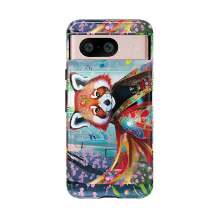 Cybernetic Red Panda Phone Cases