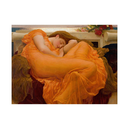 Flaming June by Frederic Leighton Matte Horizontal Posters