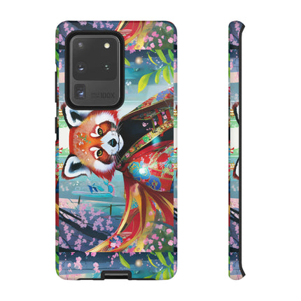 Cybernetic Red Panda Phone Cases