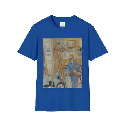 The Skeleton Painter by James Ensor Softstyle T-Shirt