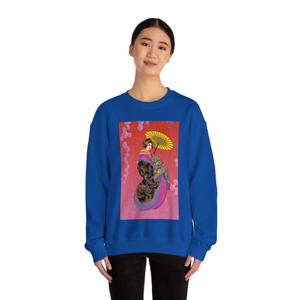 Enchanting Geisha Heavy Blend™ Crewneck Sweatshirt