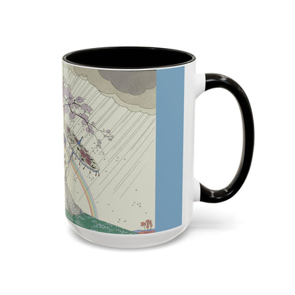 L’Arc-en-Ciel by George Barbier Colorful Mugs (11oz, 15oz)