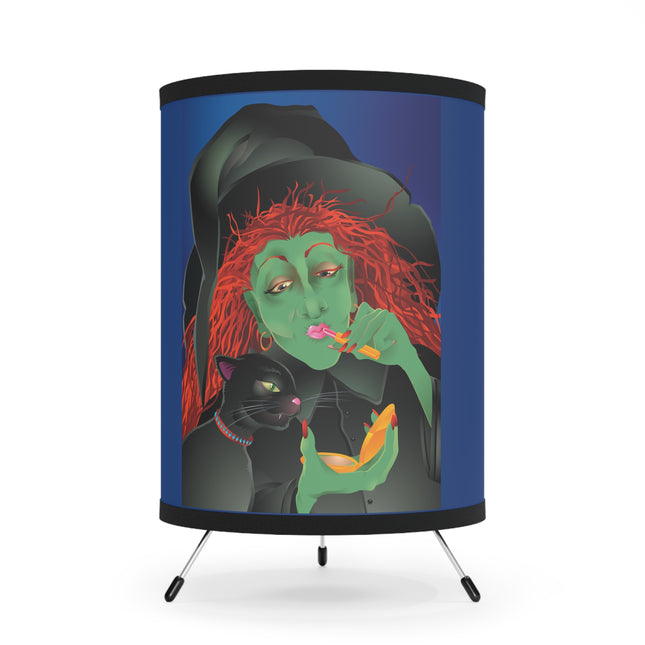 Mirror, Mirror A Witch's Touch Tripod Lamp
