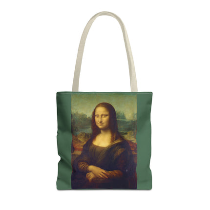 Mona Lisa by Leonardo da Vinci Tote Bag (AOP)