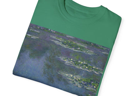 Water Lilies by Claude Monet Unisex Garment-Dyed T-shirt