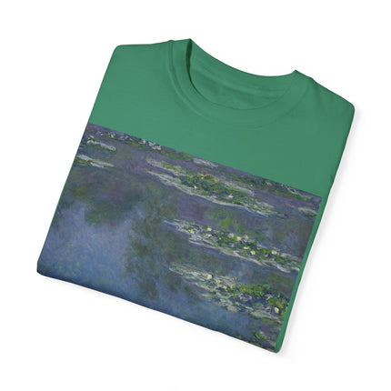Water Lilies by Claude Monet Unisex Garment-Dyed T-shirt