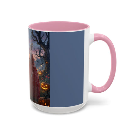 ♥️🎃 The Queen Of Hearts Halloween Masquerade Colorful Mug – Royal Halloween Fantasy