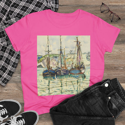 Le Trieux Paul Signac Women's Midweight Cotton Tee