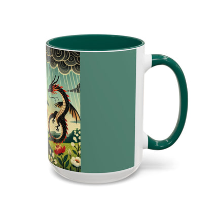 The Dragon Fairy’s Stride Colorful Mugs (11oz, 15oz)