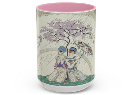 L’Arc-en-Ciel by George Barbier Colorful Mugs (11oz, 15oz)