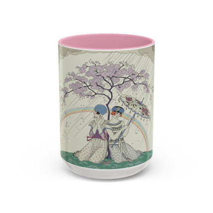 L’Arc-en-Ciel by George Barbier Colorful Mugs (11oz, 15oz)