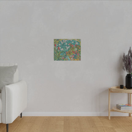 Vibrant Flower Bed – Fauvist Garden Harmony