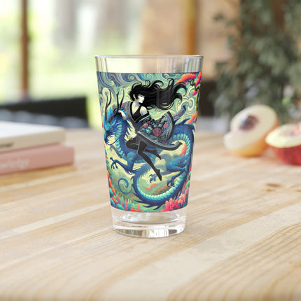 Mystic Guardian of the Sky Light Glass, 16oz